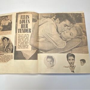 Elvis Presley Scrapbook 75 Pages Newspaper Magazine Clippings Photos Early Years